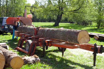 Mobile Sawmill