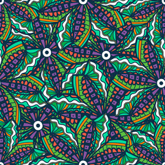 Seamless floral texture