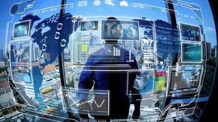 Business communications in touchscreen technology - Powered by Adobe