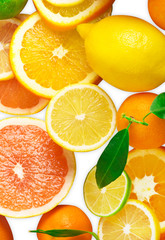 Mix of sitrus slice
