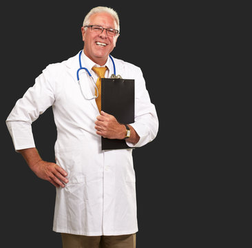 Portrait Of A Senior Doctor