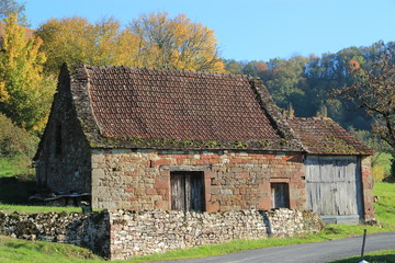 Fototapeta na wymiar Village de Noailhac,(Corrèze)