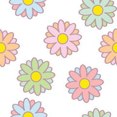 sweet flowers seamless