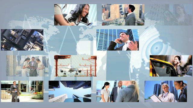 Montage Global Business Travel Communication