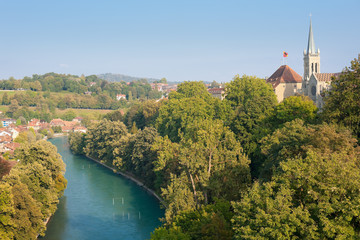 Aar river in Bern