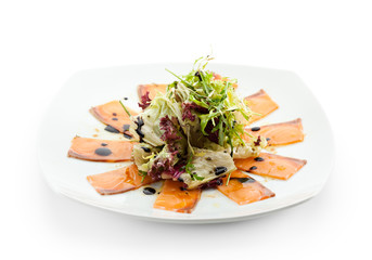 Salmon Carpaccio