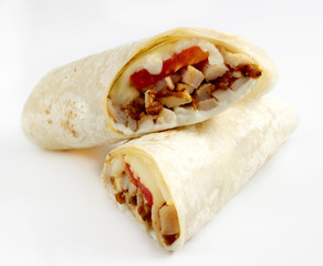 kaşarlı tavuk dürüm