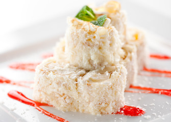 Sweet Fruit Sushi Roll