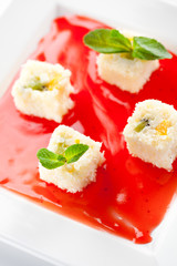 Sweet Fruit Sushi Roll