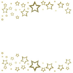 Sterne gold oben und unten
