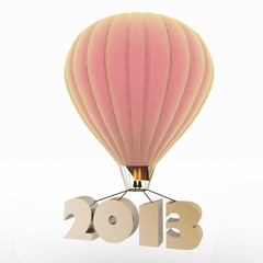 2013 a year flies on a balloon