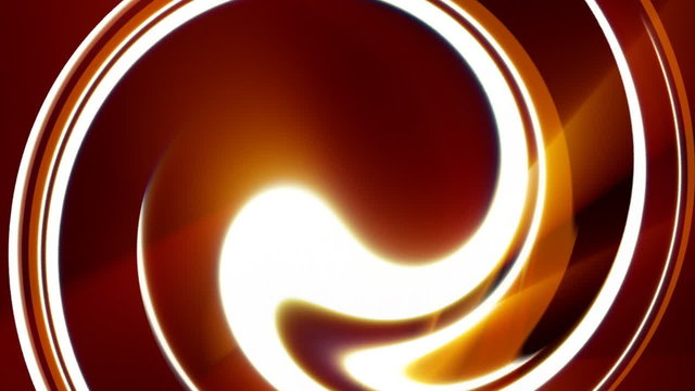 yin yang symbol in motion, loop