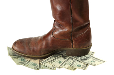 Money Devalued is Trod Under Foot