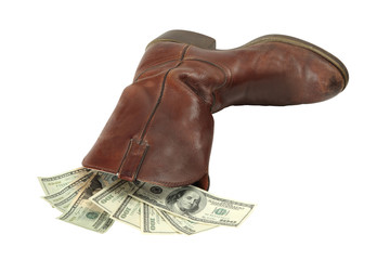 Hiding Money in Your Boot