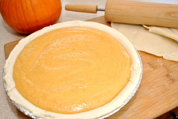 Raw Pumpkin Pie