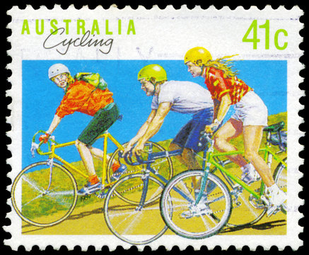 AUSTRALIA - CIRCA 1990 Cycling