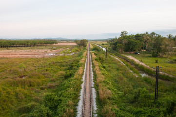 Fototapeta premium Railroad track
