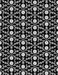 植物柄のパターン