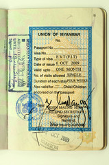 Myanmar or Burma visa