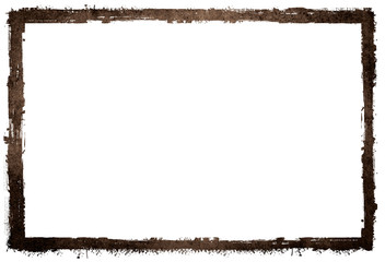 grunge background frame