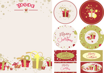Christmas cafe set
