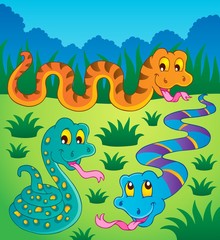 Image with snake theme 1