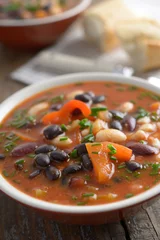 Photo sur Plexiglas Gamme de produits Three bean soup