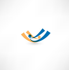 Business abstract icon