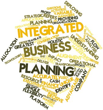 Word cloud for Integrated business planning
