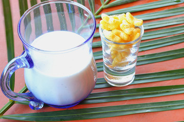 Fresh milk for breakfast