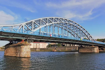 Foto auf Acrylglas Krakau Krakau Bogenbrücke