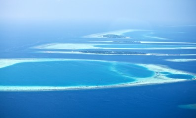 Atolls of Maldives