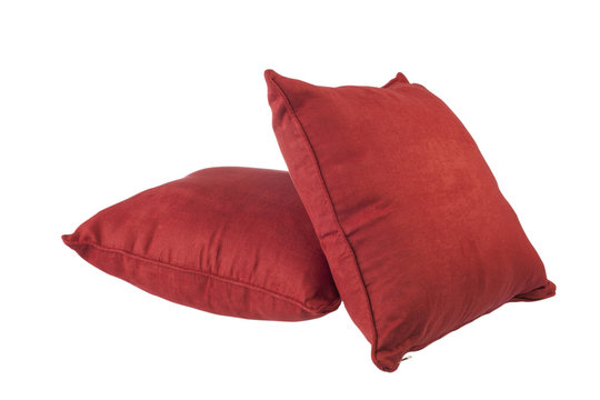 Red Cushions For Relax Time At Home