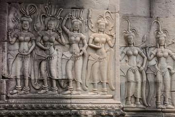 Temple embossing