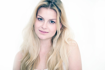 Schüchternes Mädchen