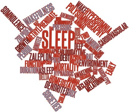 Word cloud for Sleep