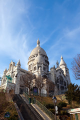 Fototapeta na wymiar Bazylika Sacre-Coeur, Montmartre. Paris ...