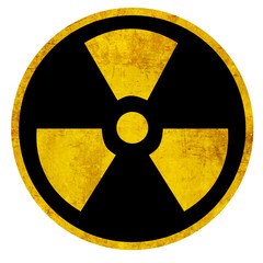 Nuclear sign - obrazy, fototapety, plakaty