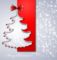 Christmas tree background