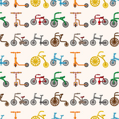 Fototapeta premium seamless bicycle pattern