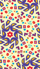 Swimming Shapes Pattern