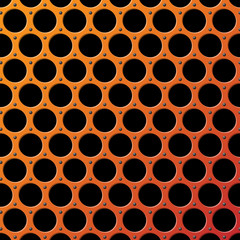 Vector Metal Grill Seamless Pattern