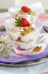 Strawberry Ricotta dessert