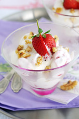 Strawberry Ricotta dessert