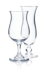 Tropical cocktail glasses