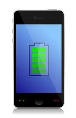 phone with full battery