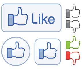 Obraz premium Like Icon