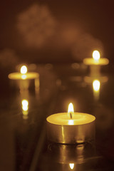 three candles