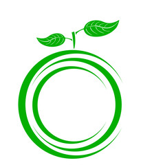Apple logo.