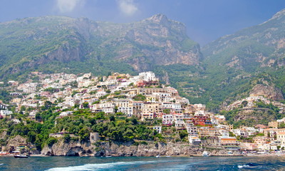 Fototapeta na wymiar Positano, amalfitanisch Küste, Włochy